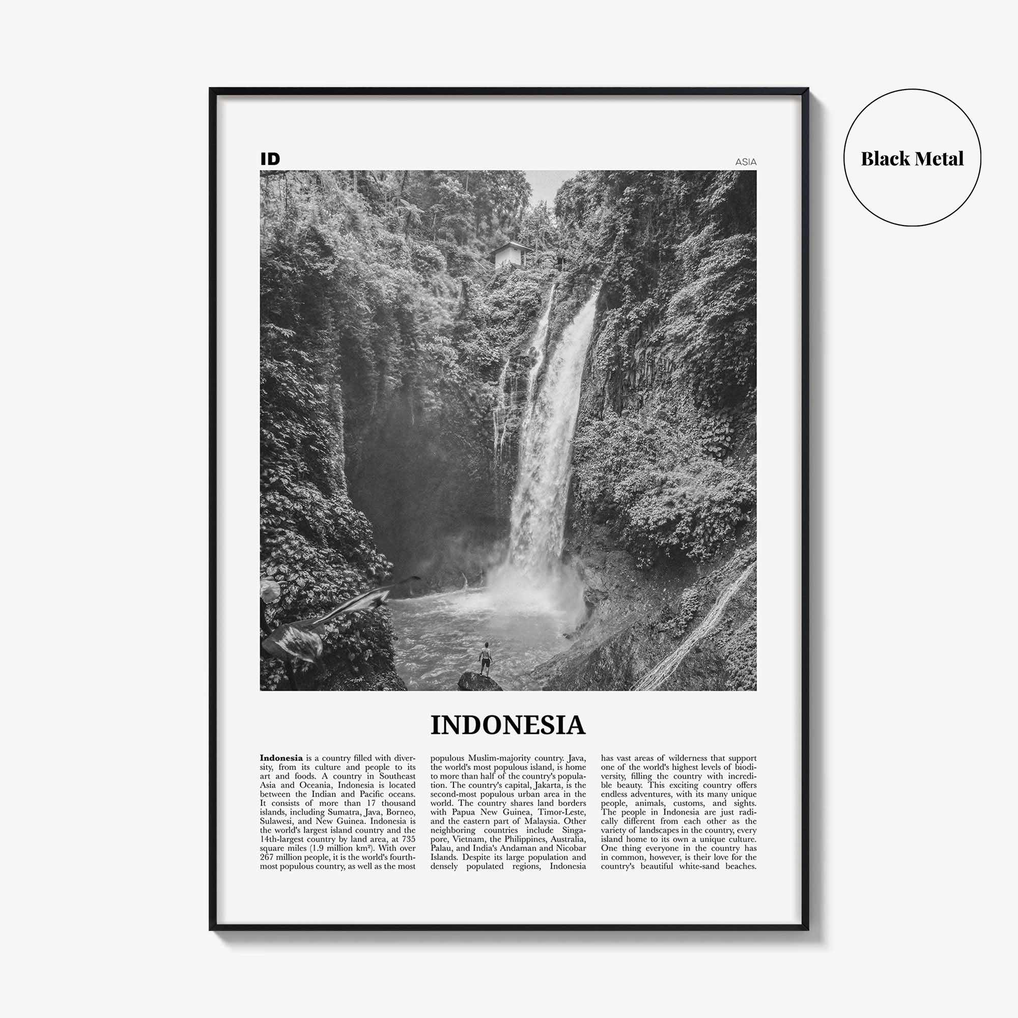 Indonesia Print Black and White No 3, Indonesia Wall Art, Indonesia Poster, Indonesia Photo, Indonesia, Jakarta, Java, Sumatra, Asia