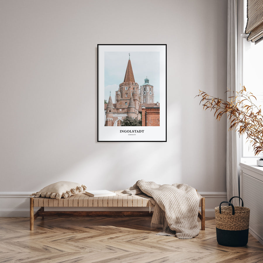 Ingolstadt Portrait Color Poster