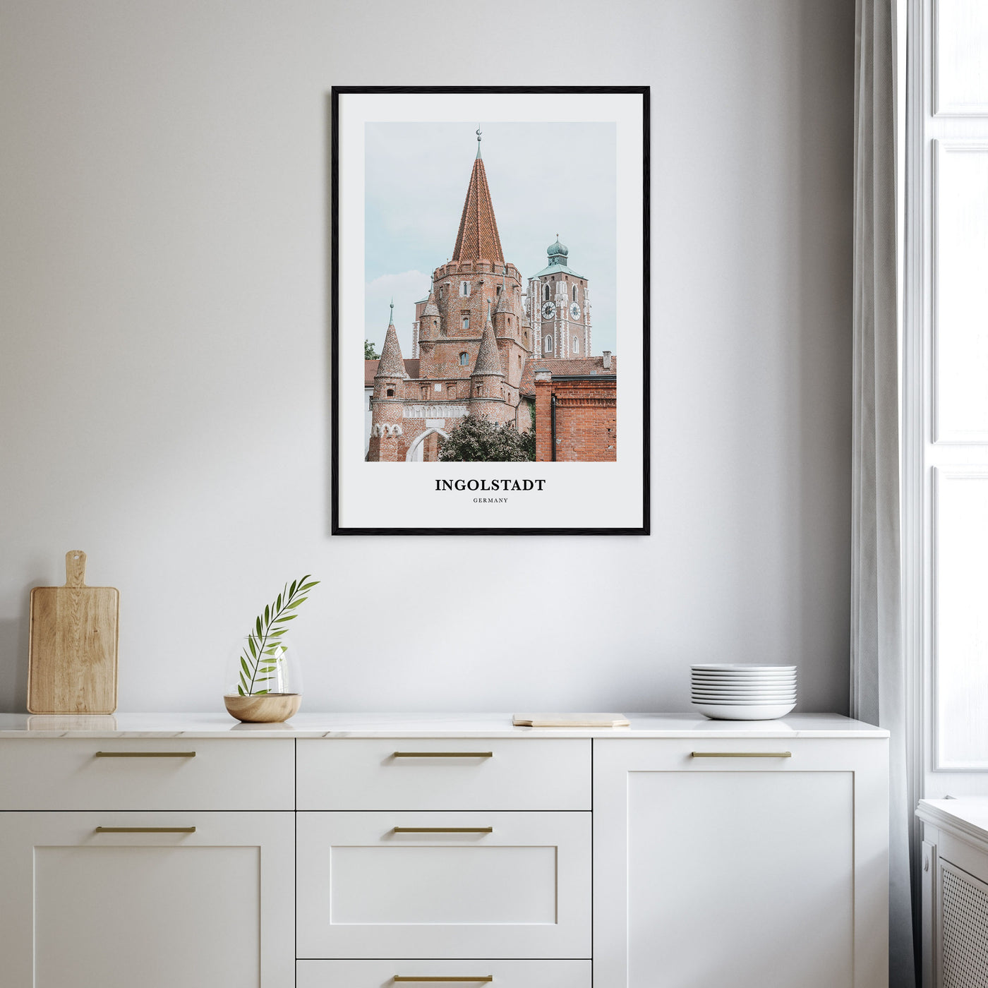 Ingolstadt Portrait Color Poster