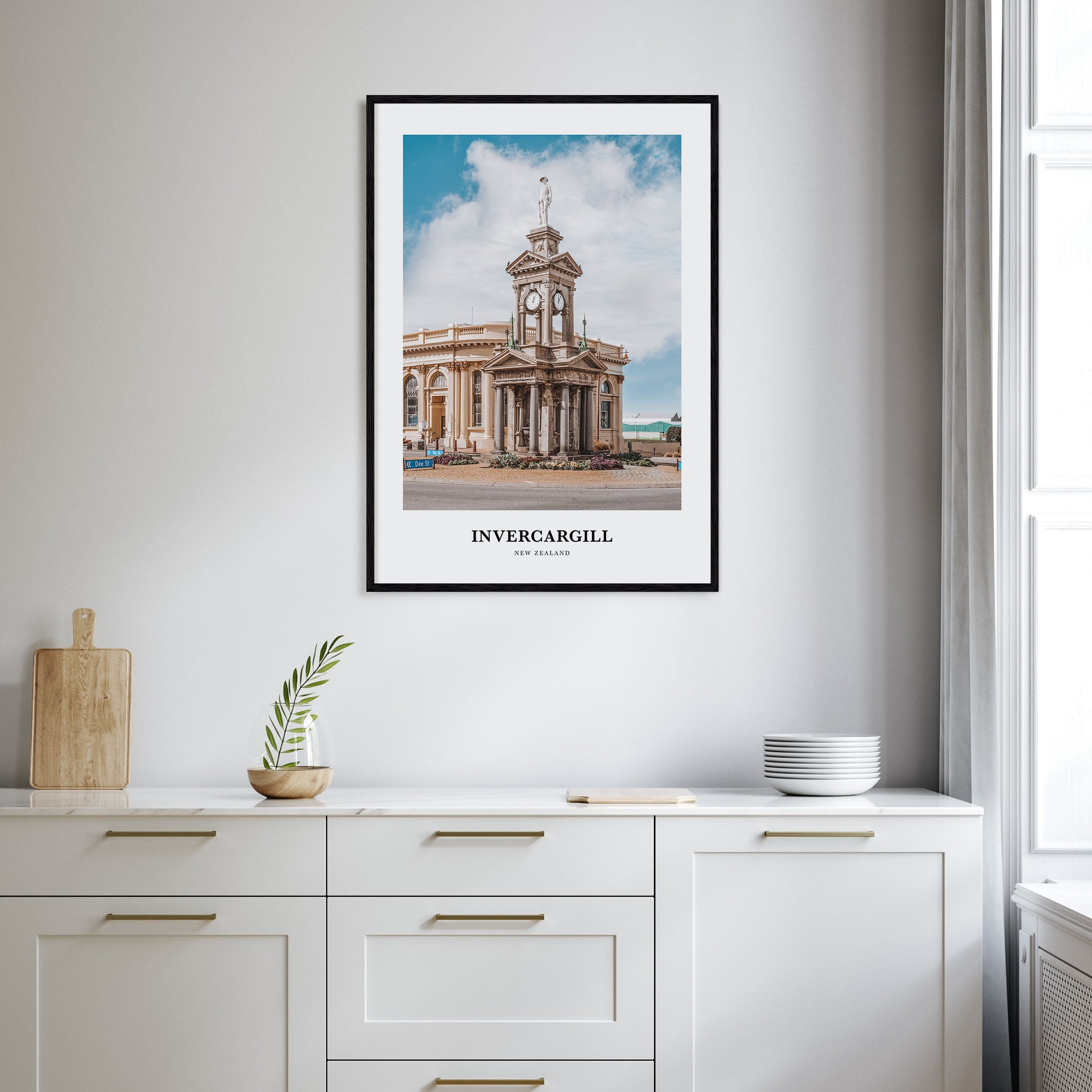 Invercargill Portrait Color Poster