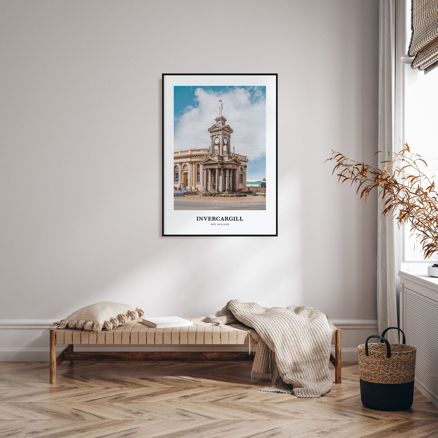 Invercargill Portrait Color Poster