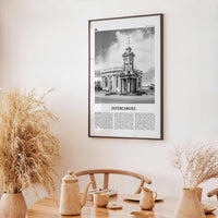 Invercargill Print Black and White, Invercargill Art, Invercargill Poster, Invercargill Photo, Invercargill Wall Décor, Invercargill Map