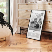 Iowa Print Black and White No 2, Iowa Wall Art, Iowa Poster, Iowa Photo, Iowa Wall Decor, USA State Art Print, USA, United States