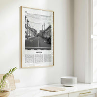 Iquitos Print Black and White, Iquitos Wall Art, Iquitos Poster, Iquitos Photo, Iquitos Wall Décor, Iquitos Map, Peru