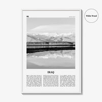 Iraq Print Black and White, Iraq Wall Art, Iraq Poster, Iraq Photo, Iraq Wall Decor, عراق, Komari, Eraq, Baghdad, Persian, Middle East