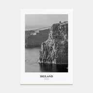Ireland Portrait B&W No 1 Poster