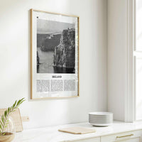 Ireland Print Black and White No 1, Ireland Wall Art, Ireland Poster, Ireland Photo, Ireland Decor, Éire, UK, United Kingdom, Dublin