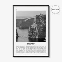 Ireland Print Black and White No 1, Ireland Wall Art, Ireland Poster, Ireland Photo, Ireland Decor, Éire, UK, United Kingdom, Dublin