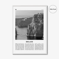 Ireland Print Black and White No 1, Ireland Wall Art, Ireland Poster, Ireland Photo, Ireland Decor, Éire, UK, United Kingdom, Dublin
