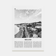 Ireland Travel B&W No 2 Poster