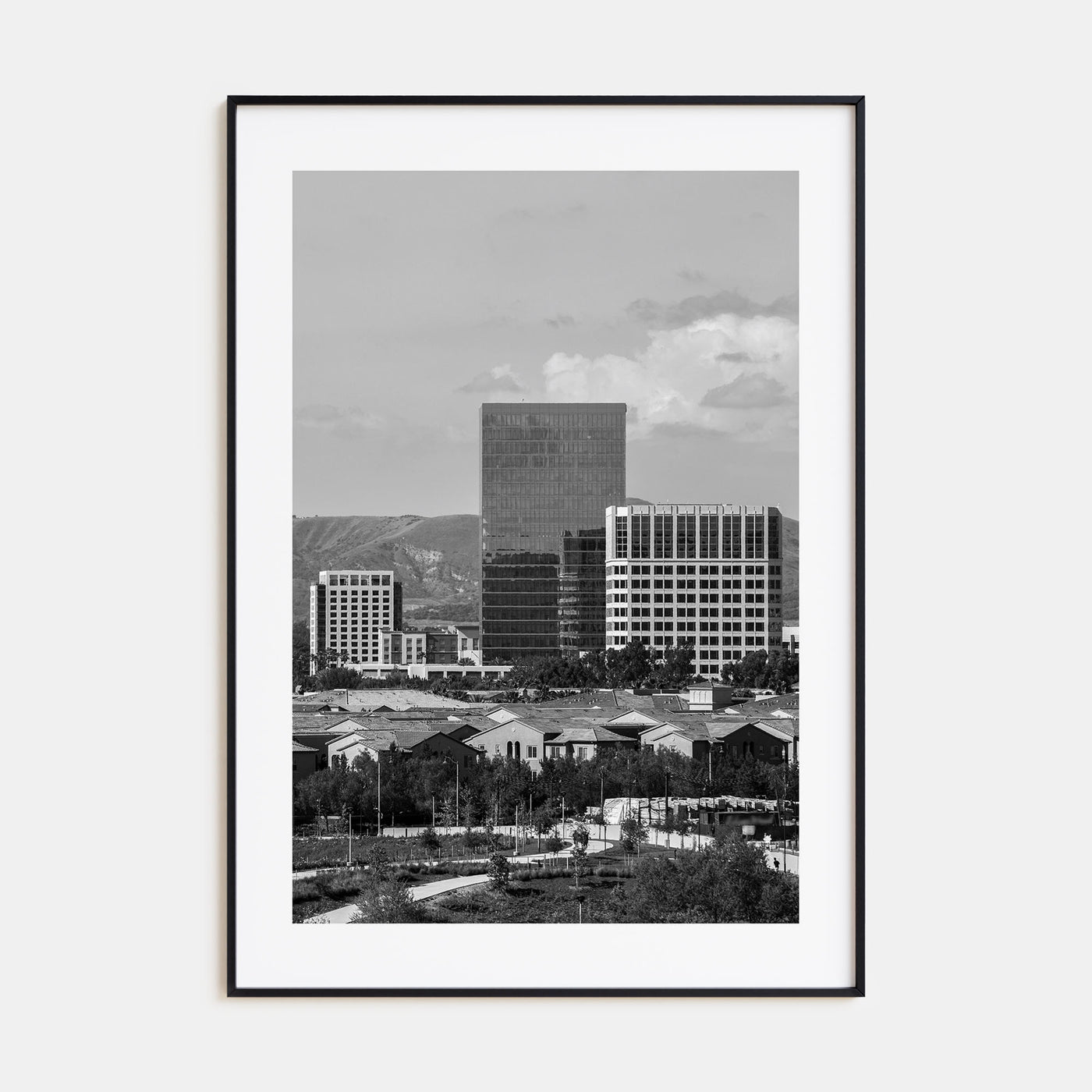 Irvine Photo B&W Poster