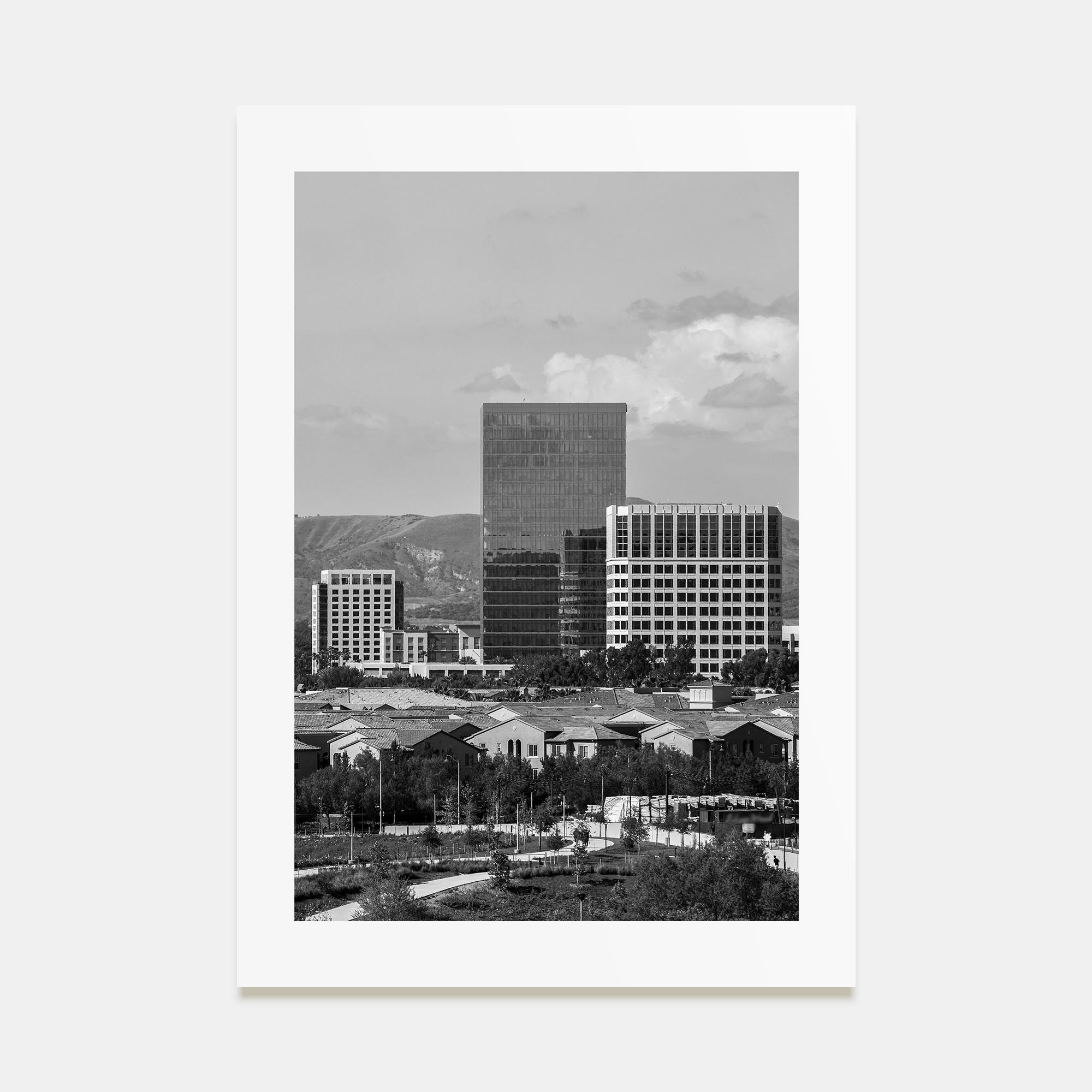Irvine Photo B&W Poster