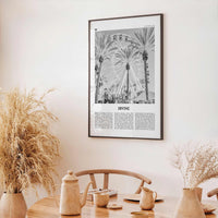 Irvine Print Black and White No 1, Irvine Wall Art, Irvine Poster, Irvine Photo, Irvine Wall Décor, California, USA, United States, America