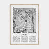 Irvine Travel B&W No 1 Poster