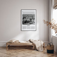 Irving Travel B&W Poster