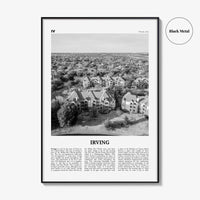 Irving Print Black and White, Irving Wall Art, Irving Poster, Irving Photo, Irving Wall Décor, Texas, USA, United States