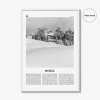 Ischgl Print Black and White, Ischgl Wall Art, Ischgl Poster, Ischgl Photo, Ischgl Wall Décor, Tyrol, Landeck, Austria, Österreich