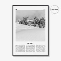 Ischgl Print Black and White, Ischgl Wall Art, Ischgl Poster, Ischgl Photo, Ischgl Wall Décor, Tyrol, Landeck, Austria, Österreich