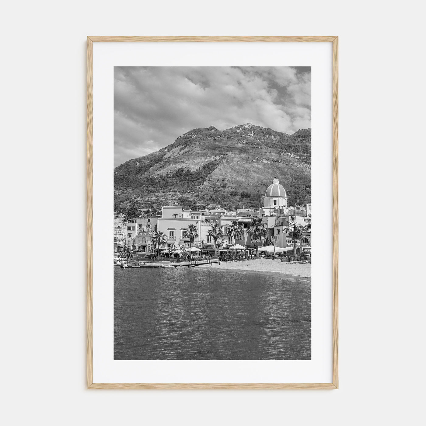 Ischia Photo B&W Poster