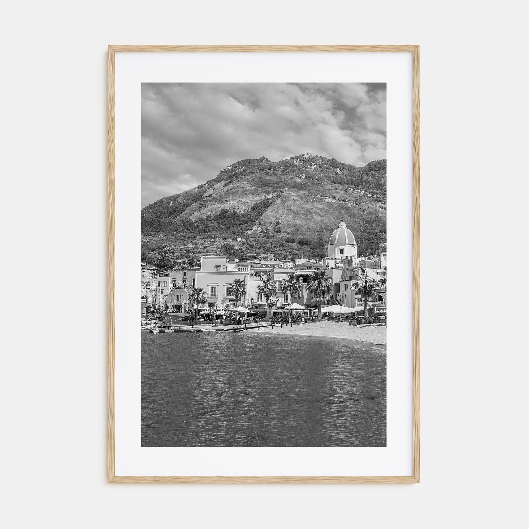 Ischia Photo B&W Poster
