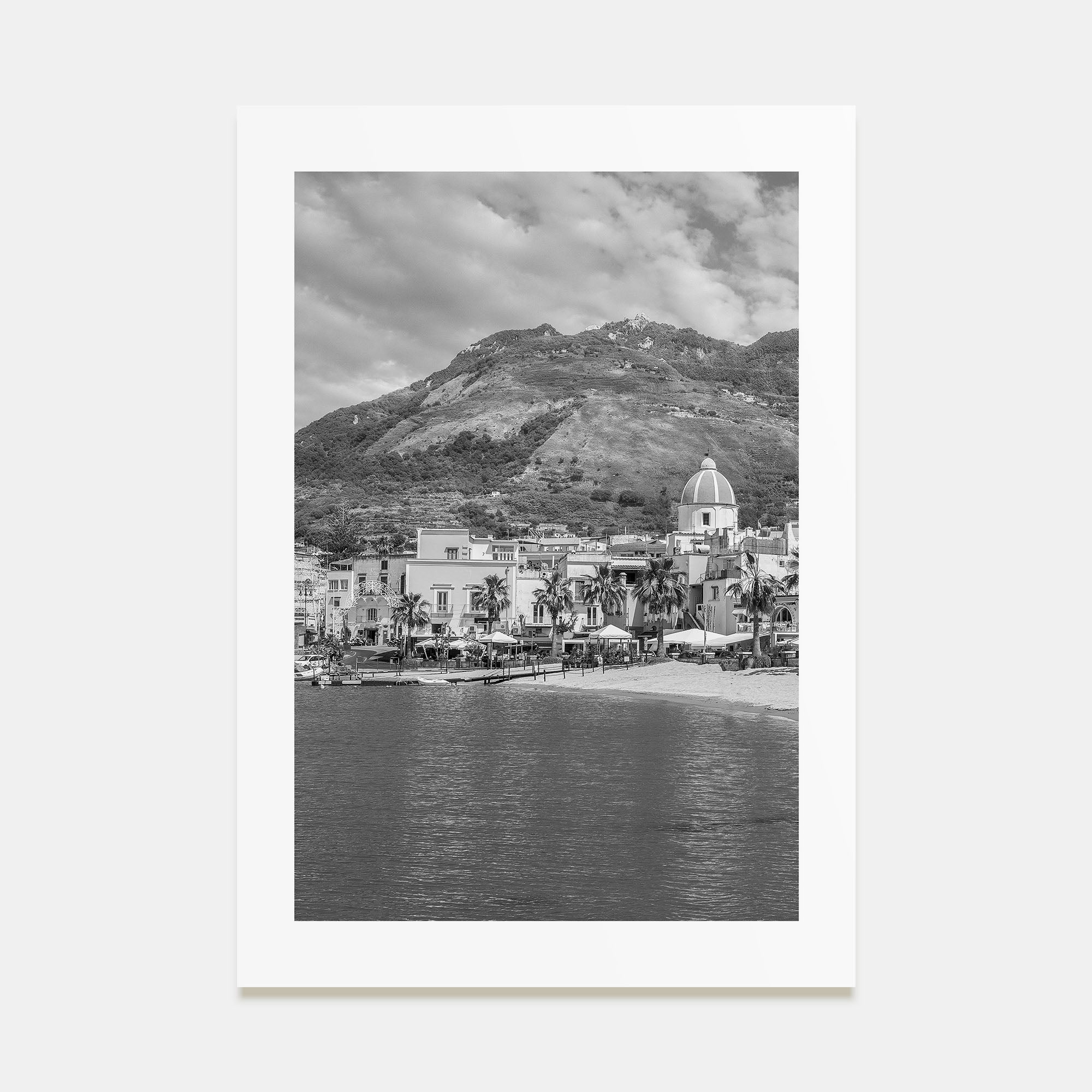Ischia Photo B&W Poster