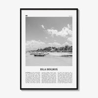Isla Holbox Print Black and White, Isla Holbox Wall Art, Isla Holbox Poster, Isla Holbox Photo, Isla Holbox Wall Décor, Mexico