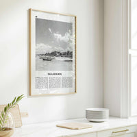 Isla Holbox Print Black and White, Isla Holbox Wall Art, Isla Holbox Poster, Isla Holbox Photo, Isla Holbox Wall Décor, Mexico