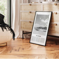 Isla Holbox Print Black and White, Isla Holbox Wall Art, Isla Holbox Poster, Isla Holbox Photo, Isla Holbox Wall Décor, Mexico