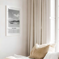 Isla Holbox Print Black and White, Isla Holbox Wall Art, Isla Holbox Poster, Isla Holbox Photo, Isla Holbox Wall Décor, Mexico