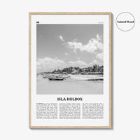 Isla Holbox Print Black and White, Isla Holbox Wall Art, Isla Holbox Poster, Isla Holbox Photo, Isla Holbox Wall Décor, Mexico