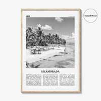 Islamorada Print Black and White, Islamorada Wall Art, Islamorada Poster, Islamorada Photo, Florida, USA, United States, North America