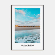 Isle of Palms Portrait Color Poster