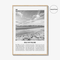 Isle of Palms Print Black and White, Isle of Palms Wall Art, Isle of Palms Poster, Isle of Palms Photo, Isle of Palms Décor, South Carolina