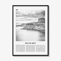 Isle of Skye Print Black and White, Isle of Skye Wall Art, Isle of Skye Poster, Isle of Skye Photo, Isle of Skye Wall Décor, Scotland, UK