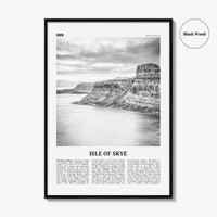Isle of Skye Print Black and White, Isle of Skye Wall Art, Isle of Skye Poster, Isle of Skye Photo, Isle of Skye Wall Décor, Scotland, UK