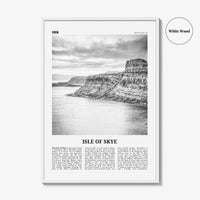 Isle of Skye Print Black and White, Isle of Skye Wall Art, Isle of Skye Poster, Isle of Skye Photo, Isle of Skye Wall Décor, Scotland, UK