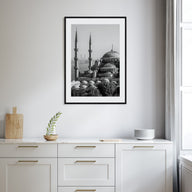 Istanbul Photo B&W Poster