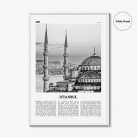 Istanbul Print Black and White No 1, Istanbul Wall Art, Istanbul Poster, Istanbul Photo, Turkey, İstanbul, Türkiye, Turkish