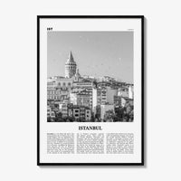 Istanbul Print Black and White No 2, Istanbul Wall Art, Istanbul Poster, Istanbul Photo, Turkey, İstanbul, Türkiye, Turkish