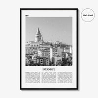 Istanbul Print Black and White No 2, Istanbul Wall Art, Istanbul Poster, Istanbul Photo, Turkey, İstanbul, Türkiye, Turkish