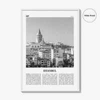 Istanbul Print Black and White No 2, Istanbul Wall Art, Istanbul Poster, Istanbul Photo, Turkey, İstanbul, Türkiye, Turkish