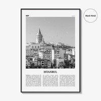Istanbul Print Black and White No 2, Istanbul Wall Art, Istanbul Poster, Istanbul Photo, Turkey, İstanbul, Türkiye, Turkish