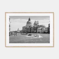Italy Landscape B&W Poster
