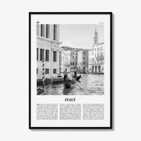 Italy Print Black and White No 1, Italy Wall Art, Italy Poster, Italy Photo, Italy Decor, Italia, Italian, L'Italia, Repubblica Italiana