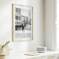 Italy Print Black and White No 1, Italy Wall Art, Italy Poster, Italy Photo, Italy Decor, Italia, Italian, L'Italia, Repubblica Italiana