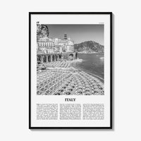 Italy Print Black and White No 2, Italy Wall Art, Italy Poster, Italy Photo, Italy Wall Décor, Italy Map, Europe