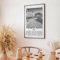 Italy Print Black and White No 2, Italy Wall Art, Italy Poster, Italy Photo, Italy Wall Décor, Italy Map, Europe