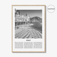 Italy Print Black and White No 2, Italy Wall Art, Italy Poster, Italy Photo, Italy Wall Décor, Italy Map, Europe