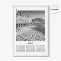 Italy Print Black and White No 2, Italy Wall Art, Italy Poster, Italy Photo, Italy Wall Décor, Italy Map, Europe