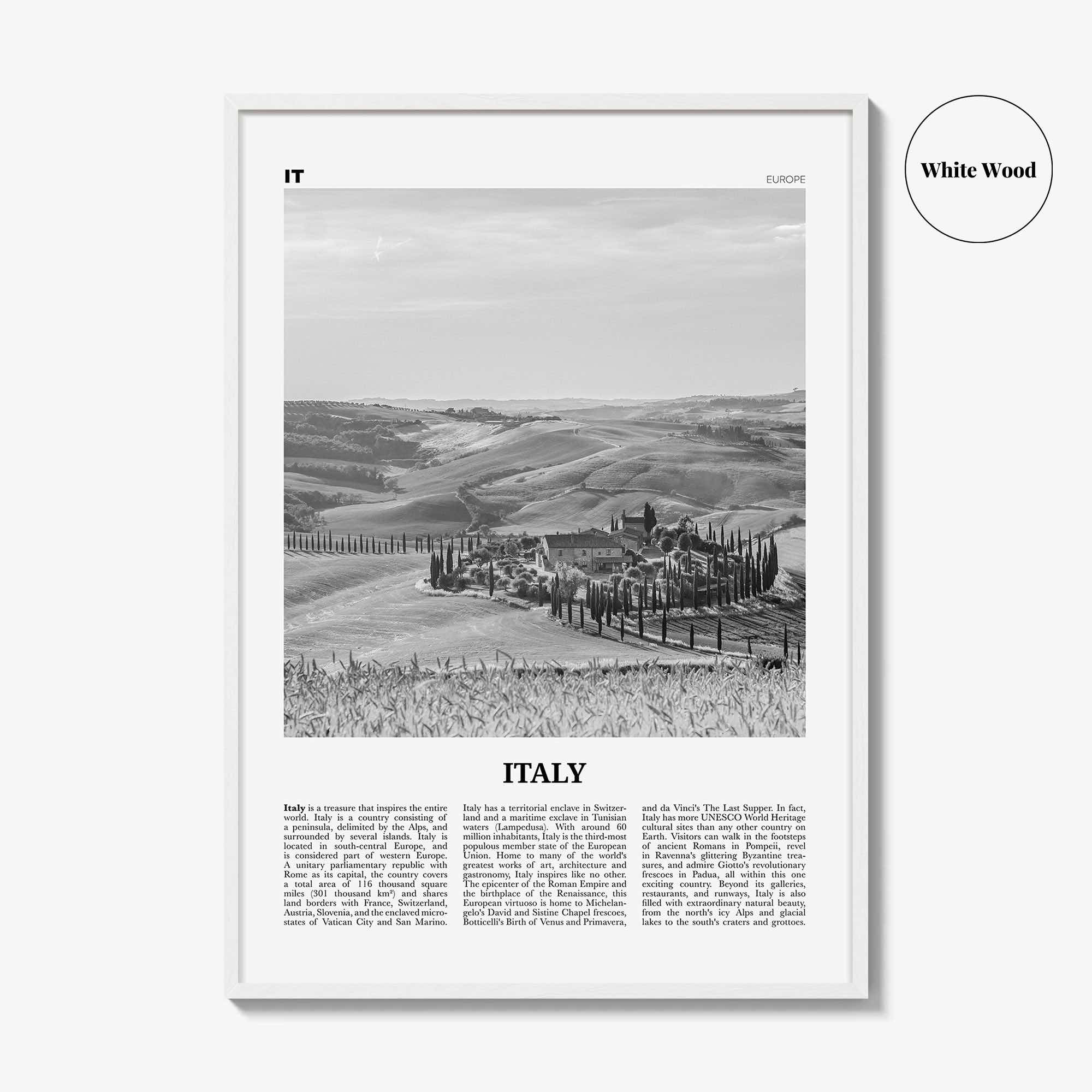 Italy Print Black and White No 3, Italy Wall Art, Italy Poster, Italy Photo, Italy Decor, Italia, Italian, L'Italia, Italiana